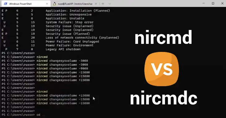 nircmd vs nircmdc