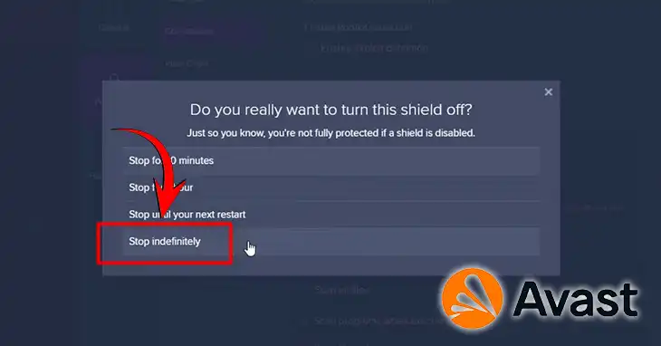 How to Stop Avast from Running in the Background