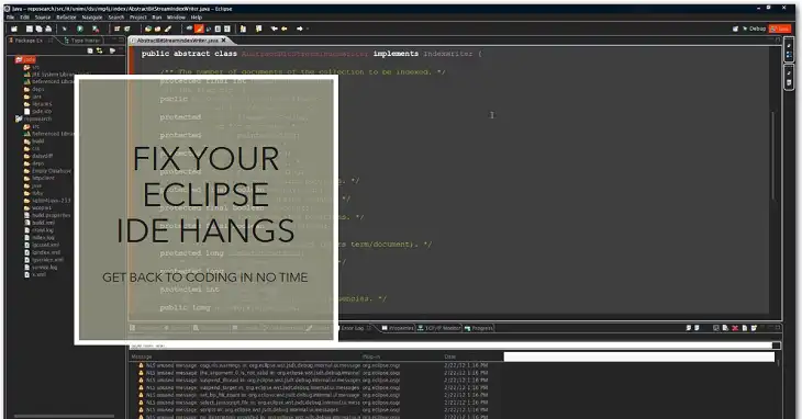 Is Your Eclipse IDE Hanging Every Few Seconds? Here’s How to Fix It