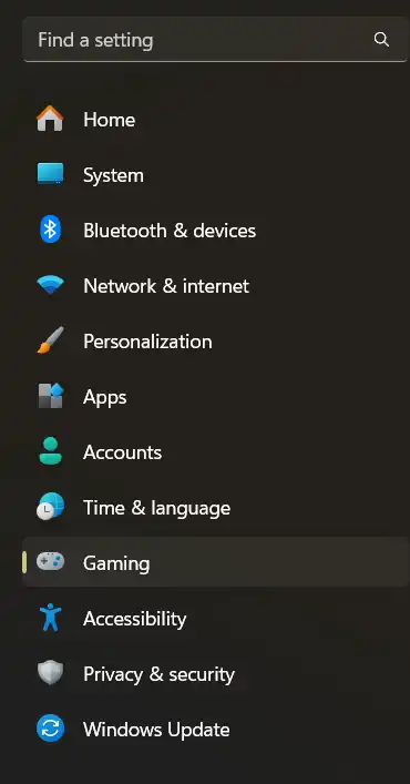 Enable "Game Mode" in Windows